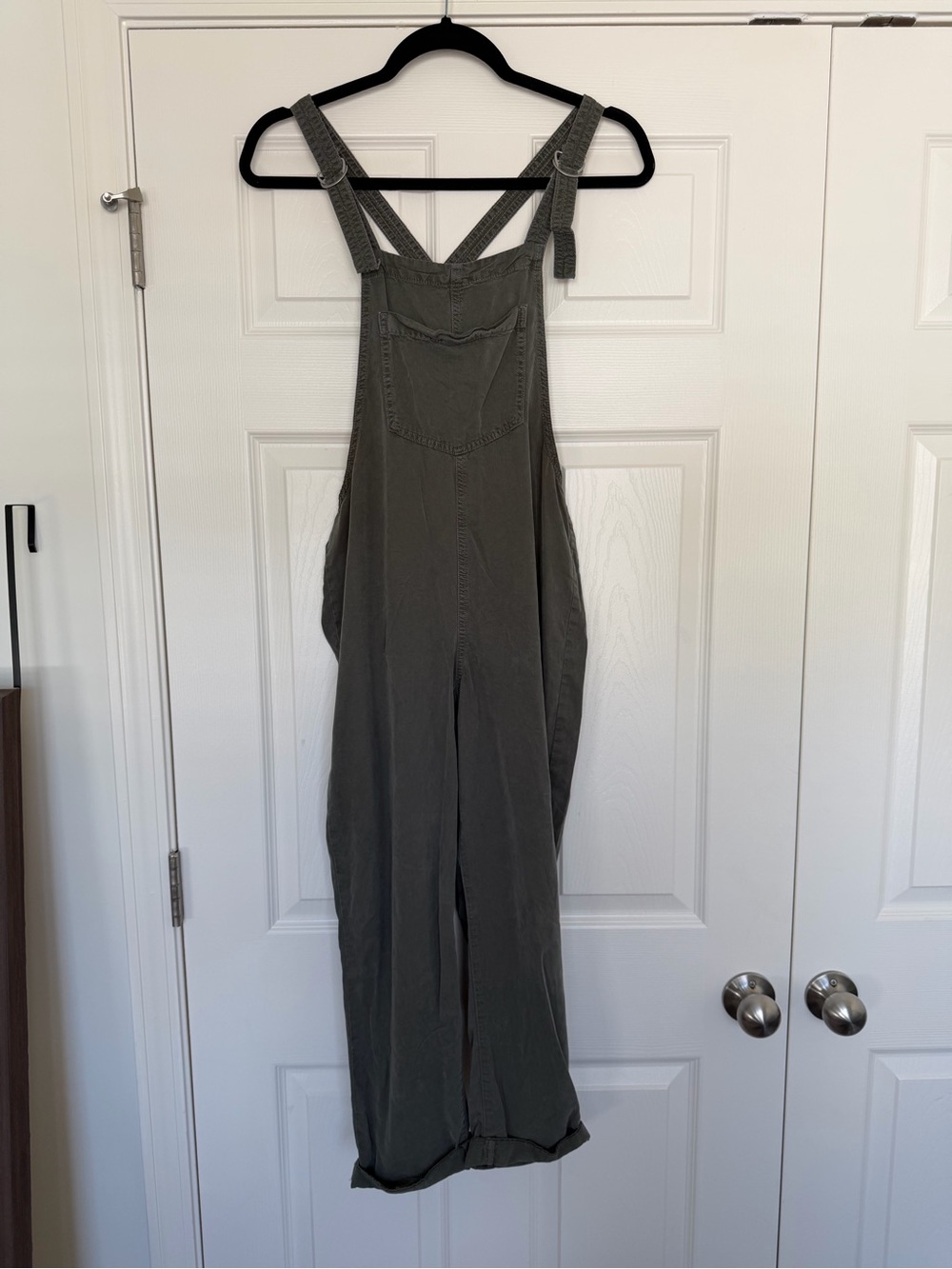 Women's Aerie Olive Green Overalls Jumpsuit